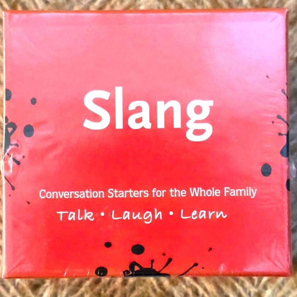 Word Teasers Slang Conversation Starters Card Game New Sealed